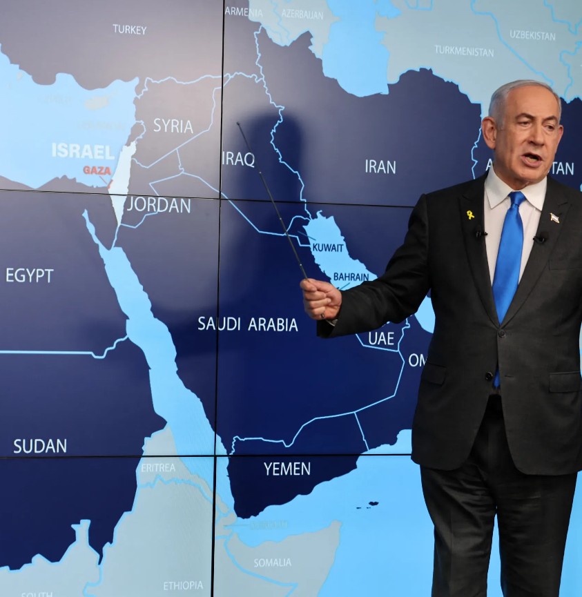 Netanyahu’s Philosophy of War 1 Greater Israel Project, which would claim all of Palestine