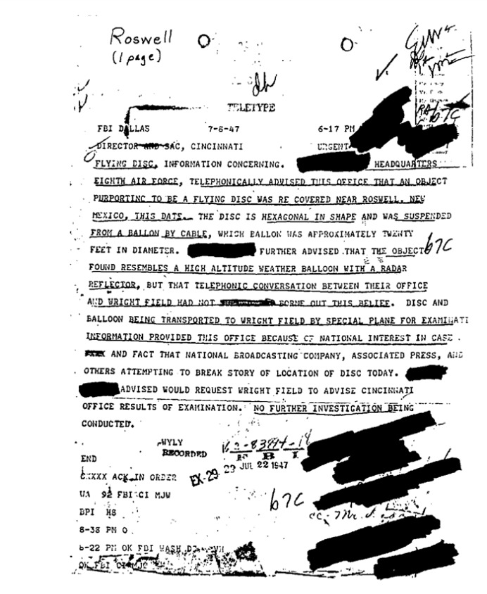 The Pentagon Leaks the UFO Files