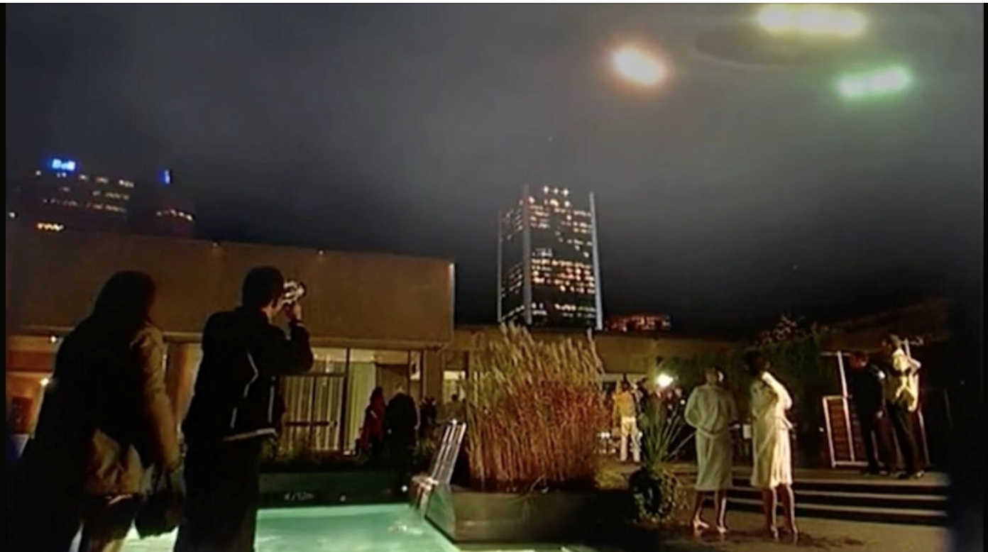 Photo recreates what these lights looked like: 