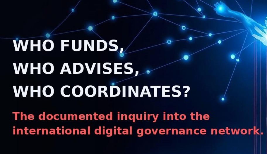 The documented inquiry into the international digital governance network